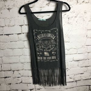 Maurice’s Fringed Hem Tank